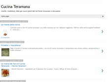 Tablet Screenshot of cucinateramana.com